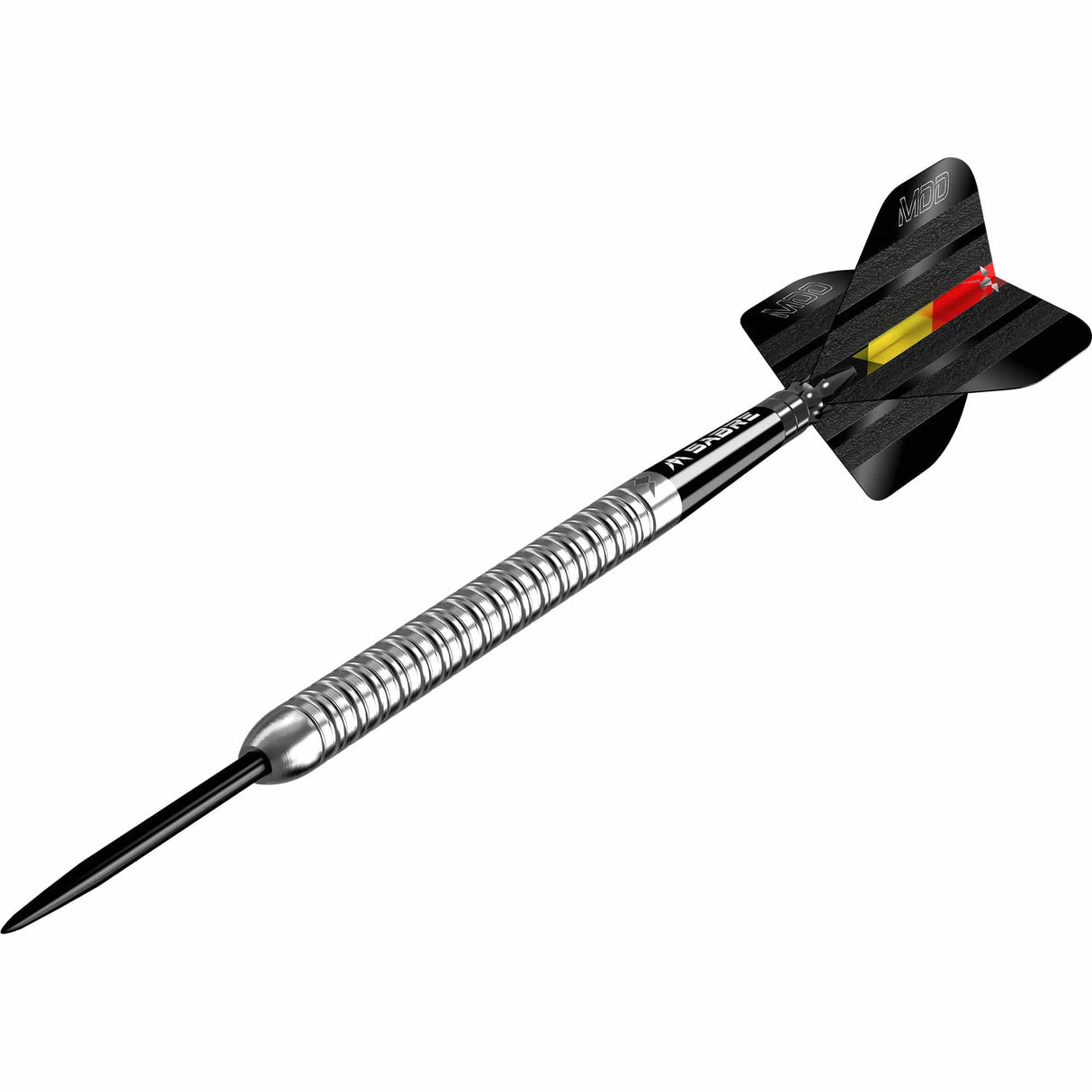 Mission Mike De Decker Darts - Steel Tip - 95% Tungsten - Silver - The Darts Shop