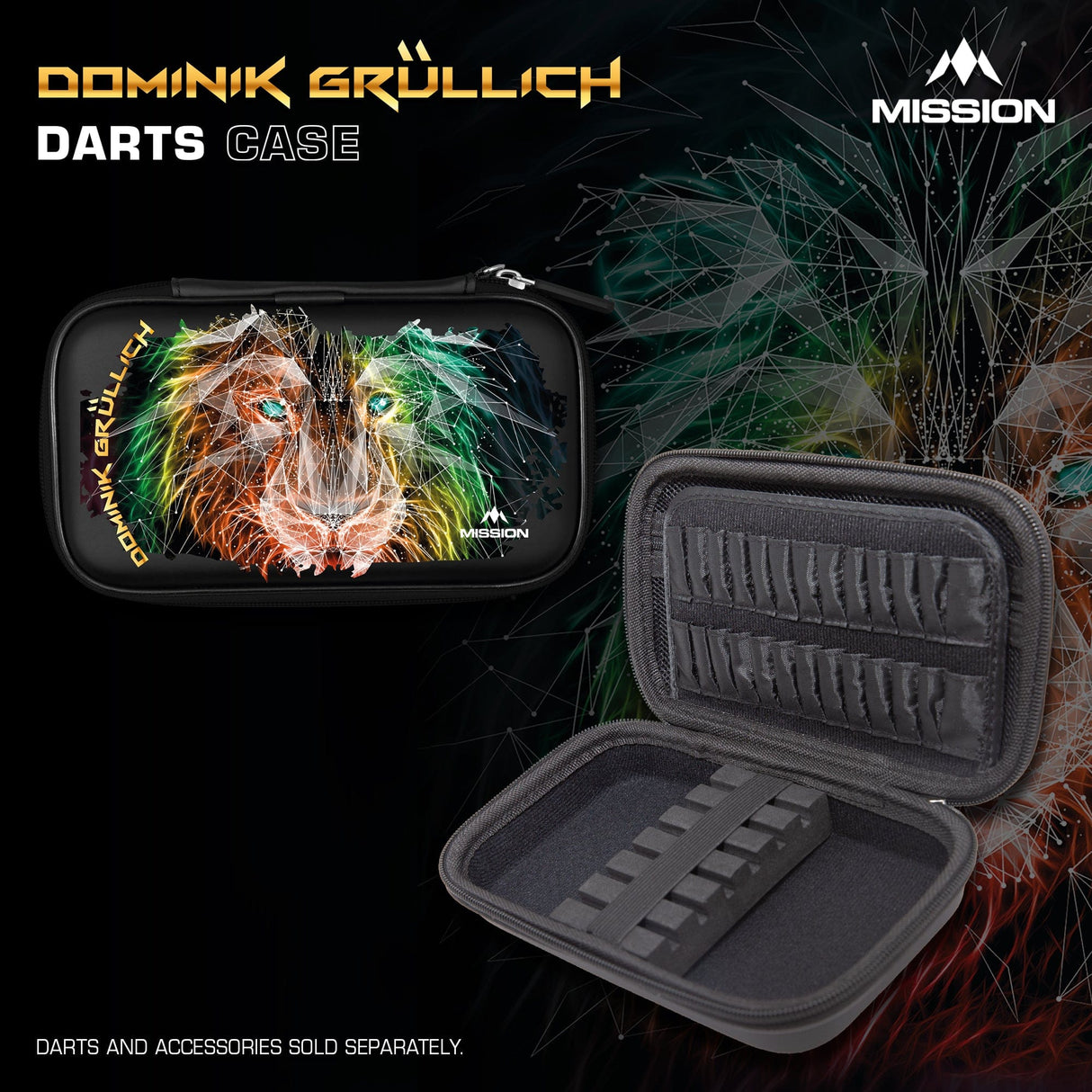 Mission Darts Players- EVA Dart Case - Dominik Grüllich - view 6
