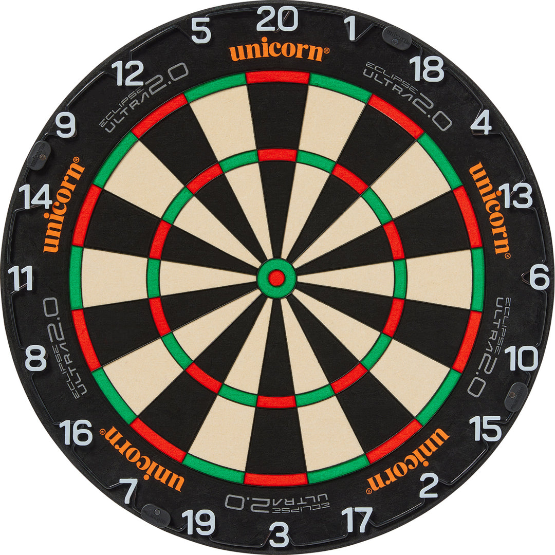 Eclipse Ultra 2.0 Dartboard by Unicorn - The Darts Shop