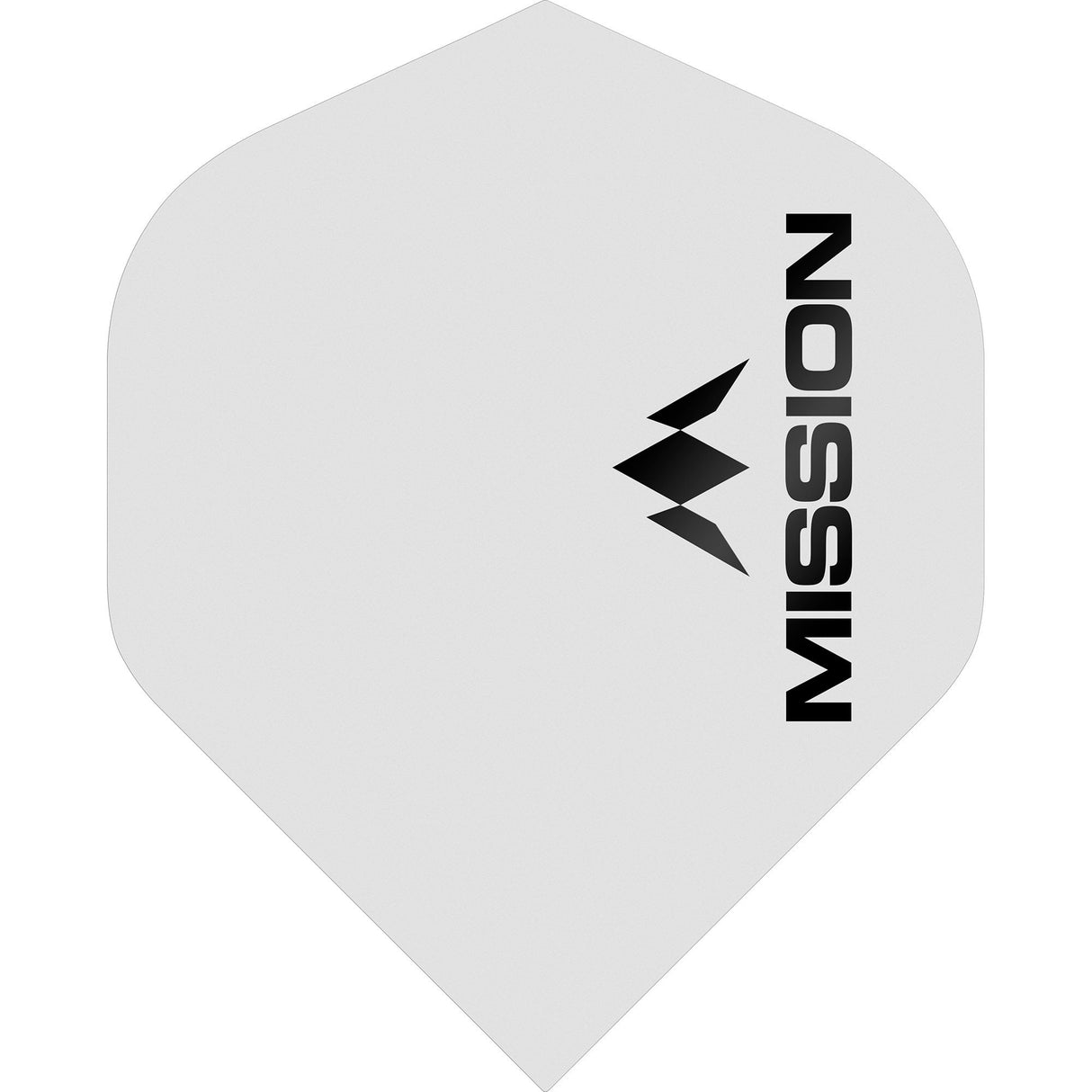 Mission Logo Dart Flights - 100 Micron - No2 - Std - Matt - view 6