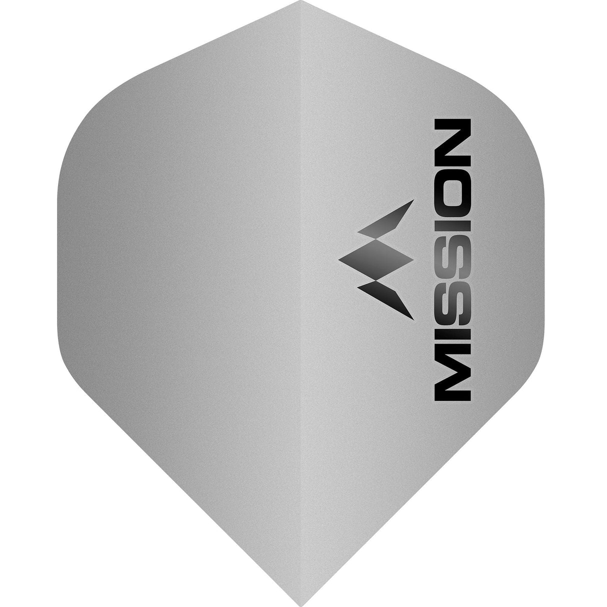 Mission Logo Dart Flights - 100 Micron - No2 - Std - Matt - view 7