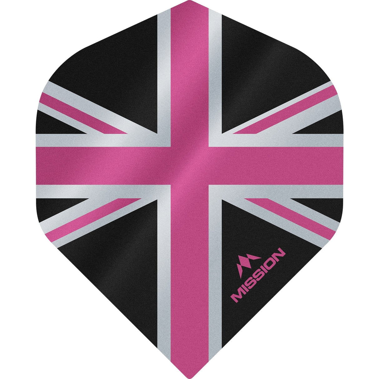 *Mission Alliance Union Jack Dart Flights - No2 - Std - Black - view 5