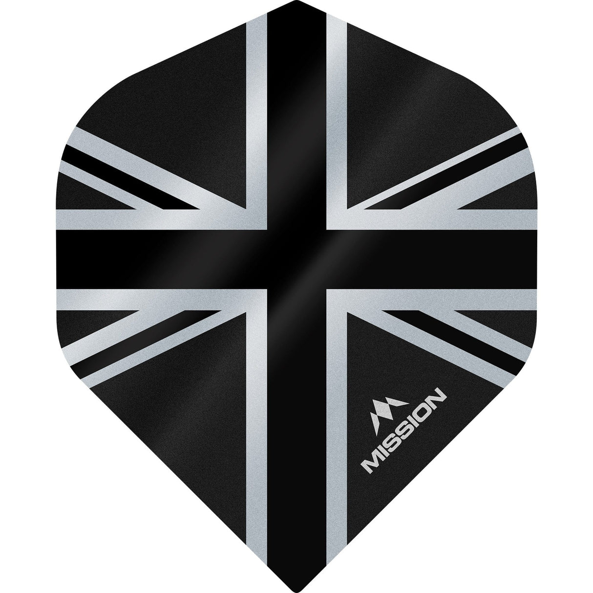 *Mission Alliance Union Jack Dart Flights - No2 - Std - Black - view 7