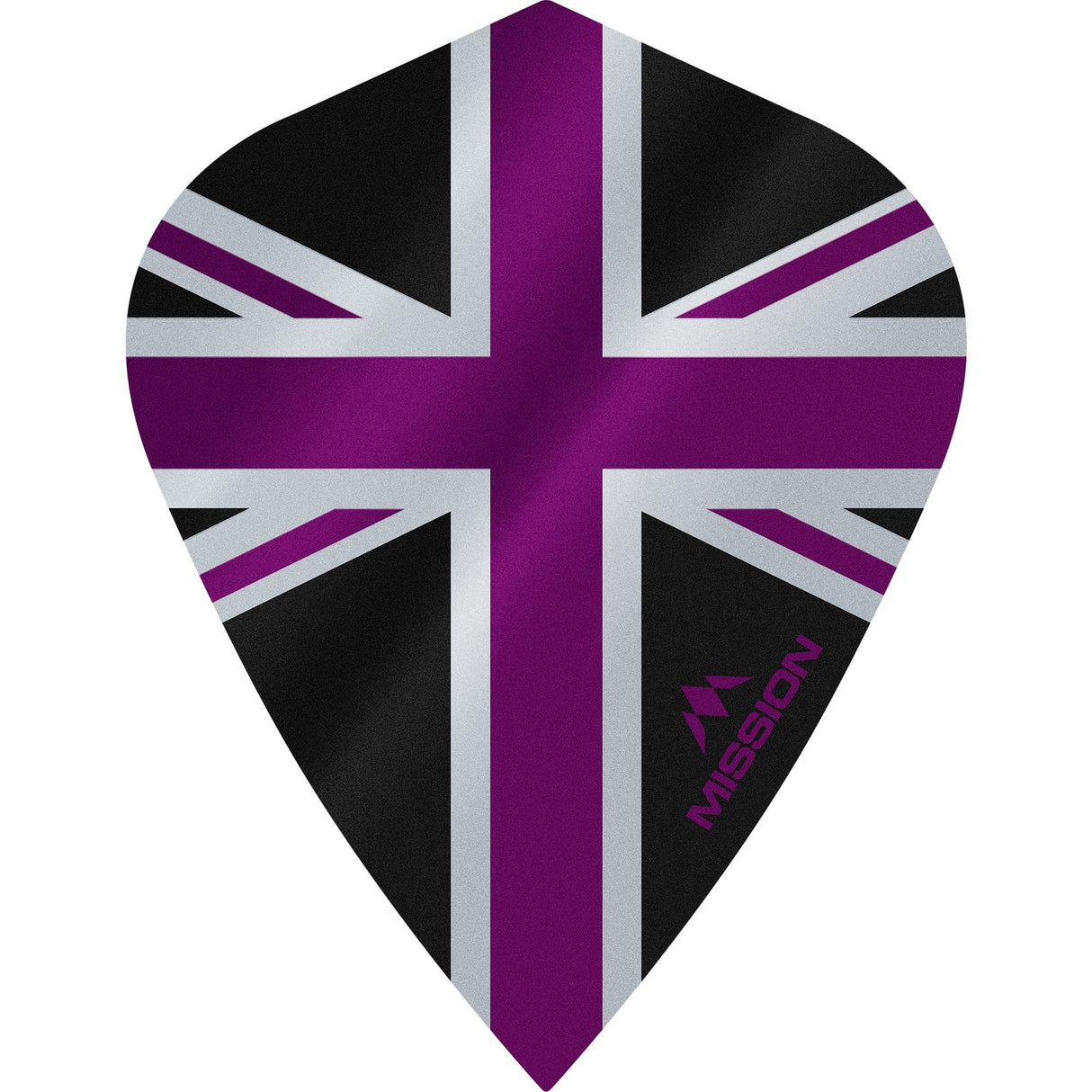 *Mission Alliance Union Jack Dart Flights - Kite - Black - view 6