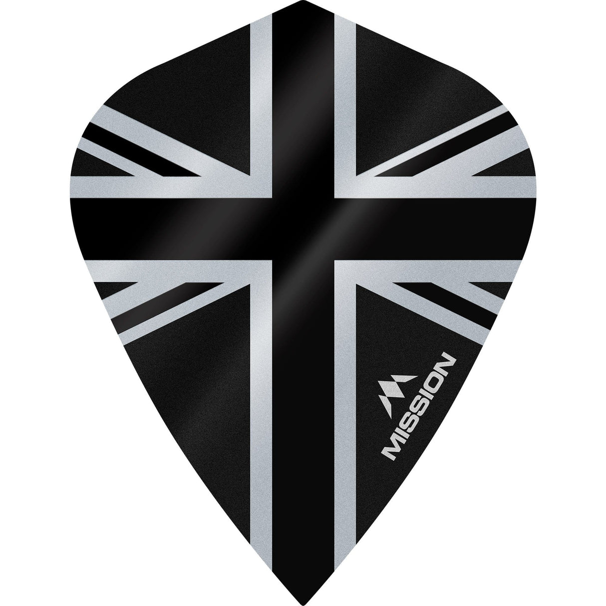 *Mission Alliance Union Jack Dart Flights - Kite - Black - view 7