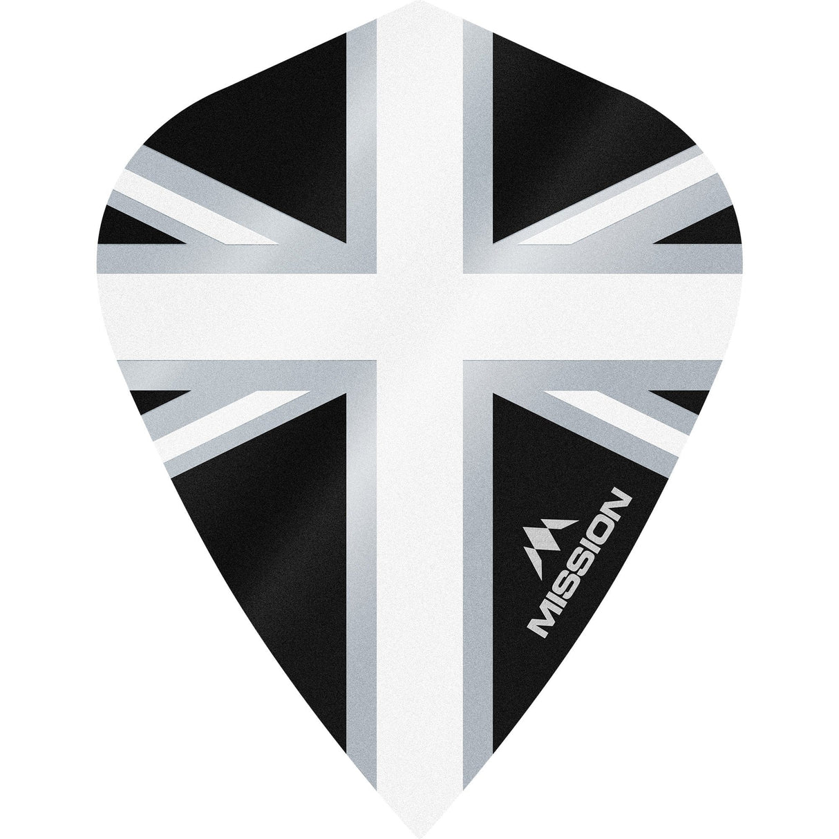 *Mission Alliance Union Jack Dart Flights - Kite - Black - view 9