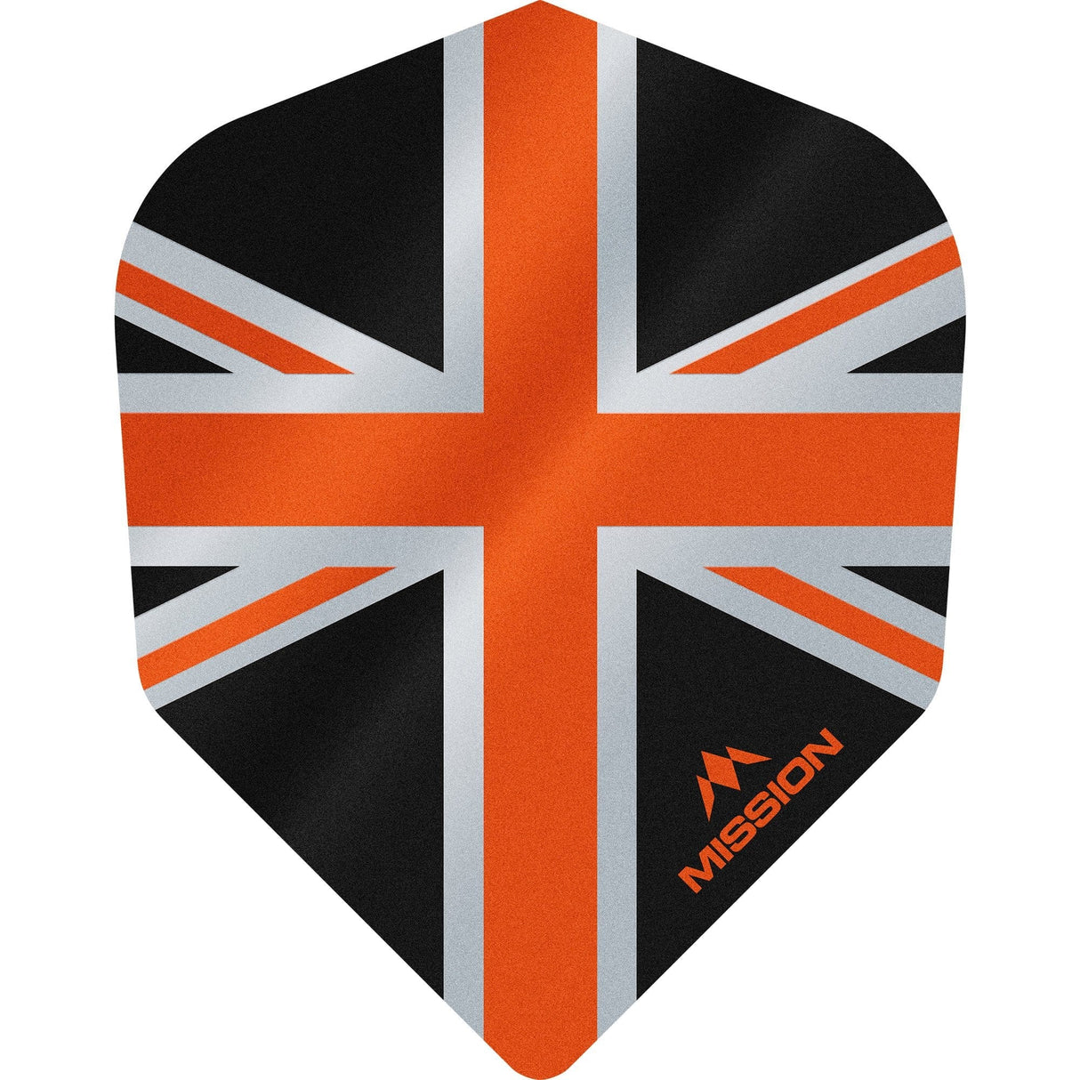 *Mission Alliance Union Jack Dart Flights - No6 - Std - Black - view 8