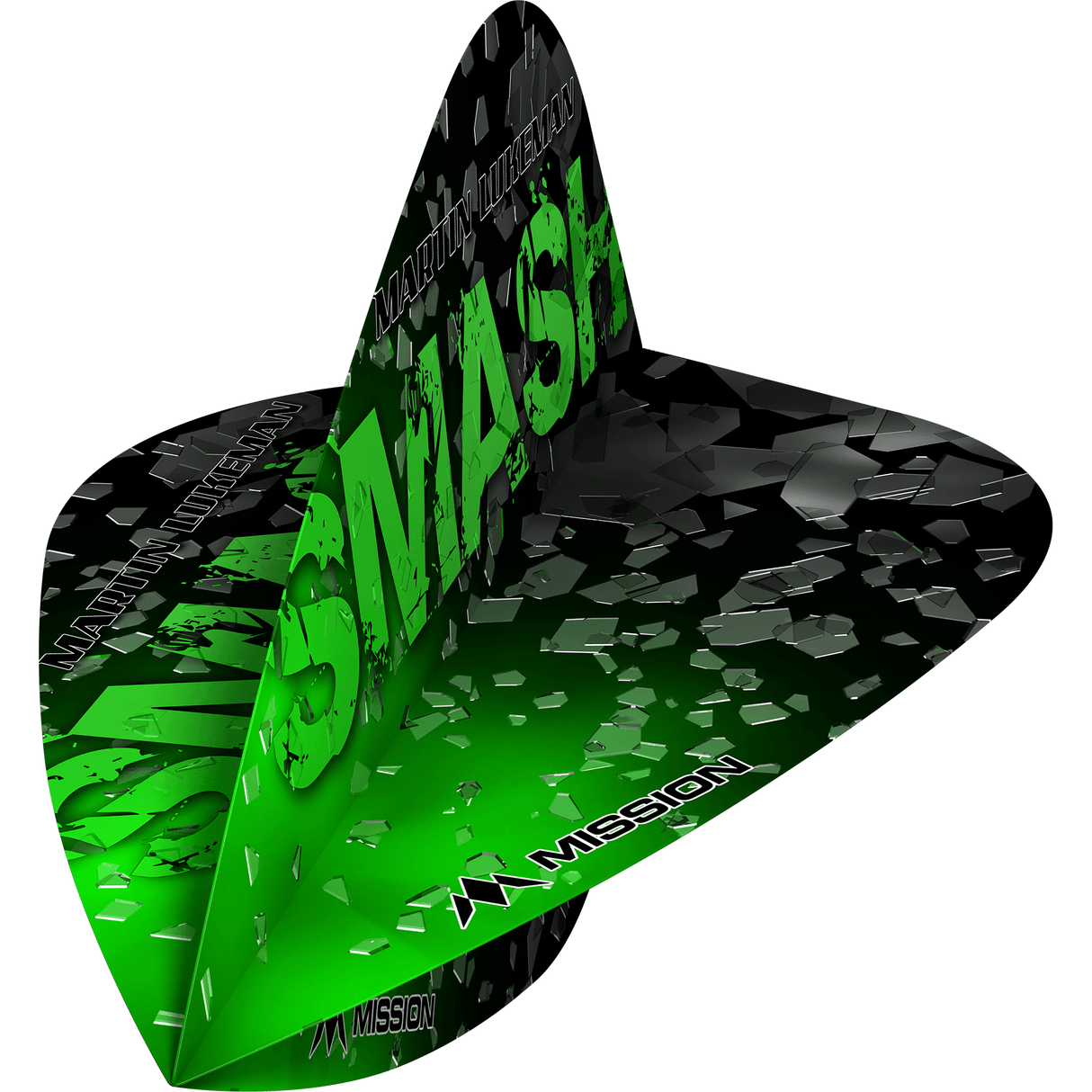 Mission Solo Dart Flights - 75 Micron - Kite - Martin Lukeman - view 2