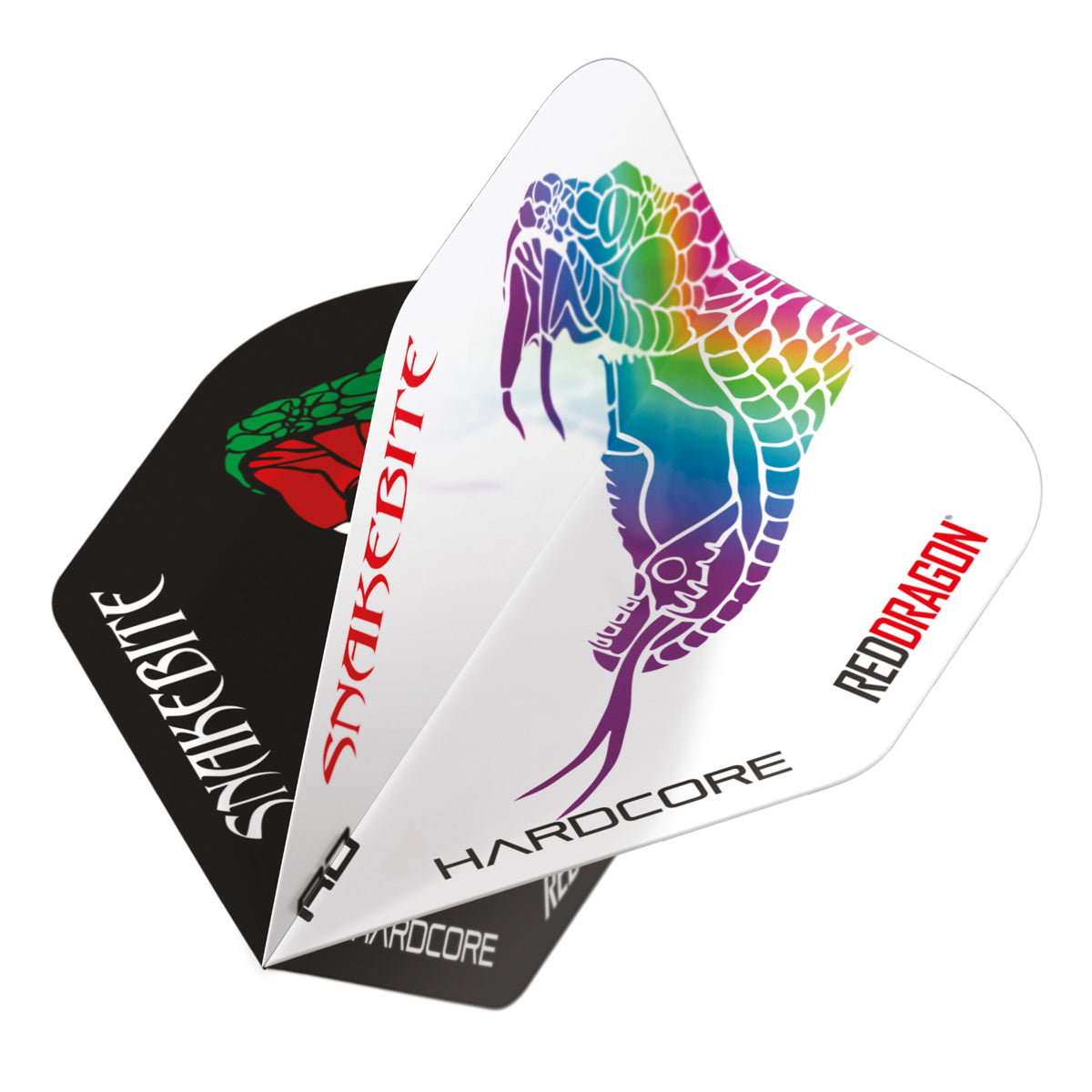 Peter Wright Black & White Yin Yang Standard Dart Flights by Red Dragon - view 2