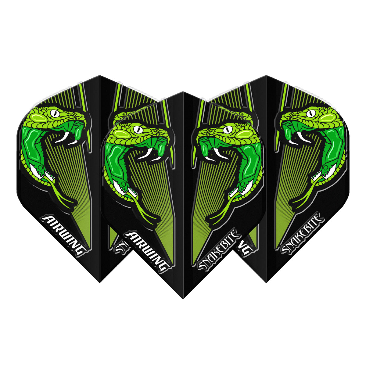 Airwing Peter Wright Green V-Standard Dart Flights by Red Dragon - view 2