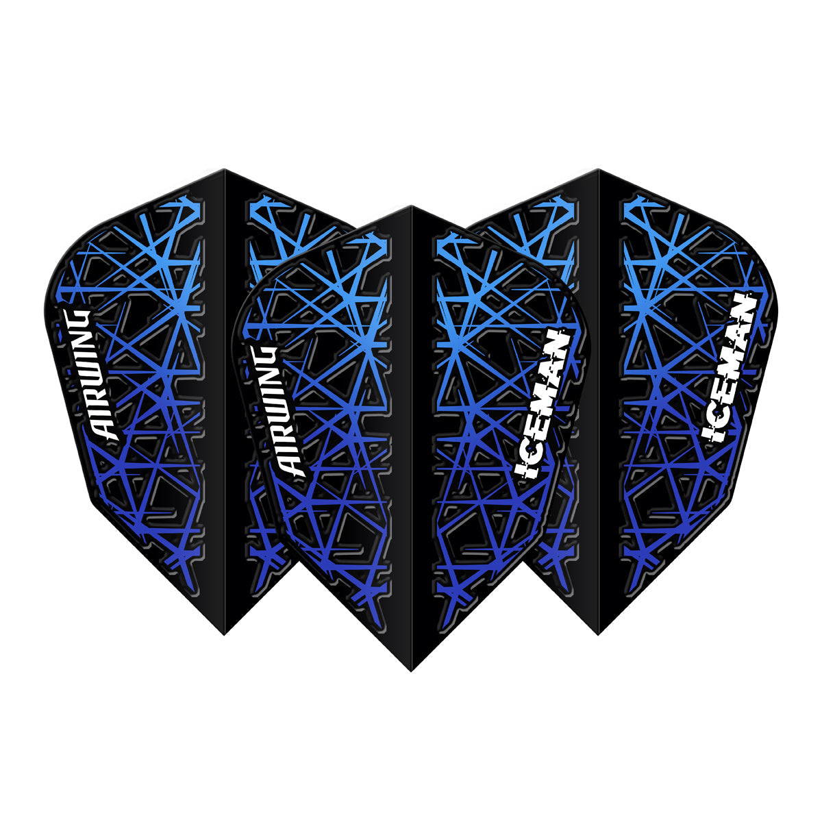 Airwing Gerwyn Price Blue V-Standard Dart Flights by Red Dragon - view 2