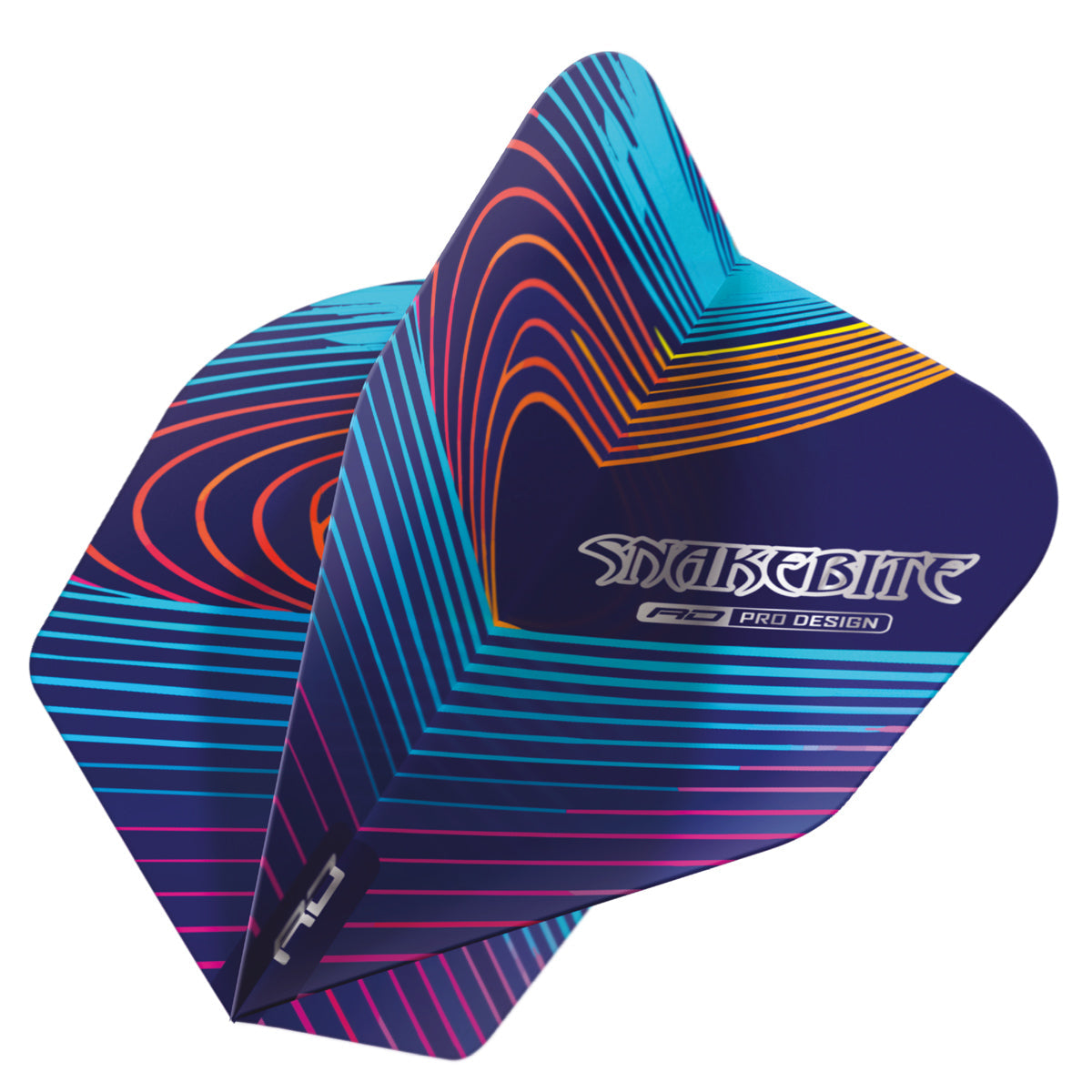 Snakebite Multi Colour Hardcore No6 Dart Flights by Red Dragon - view 3
