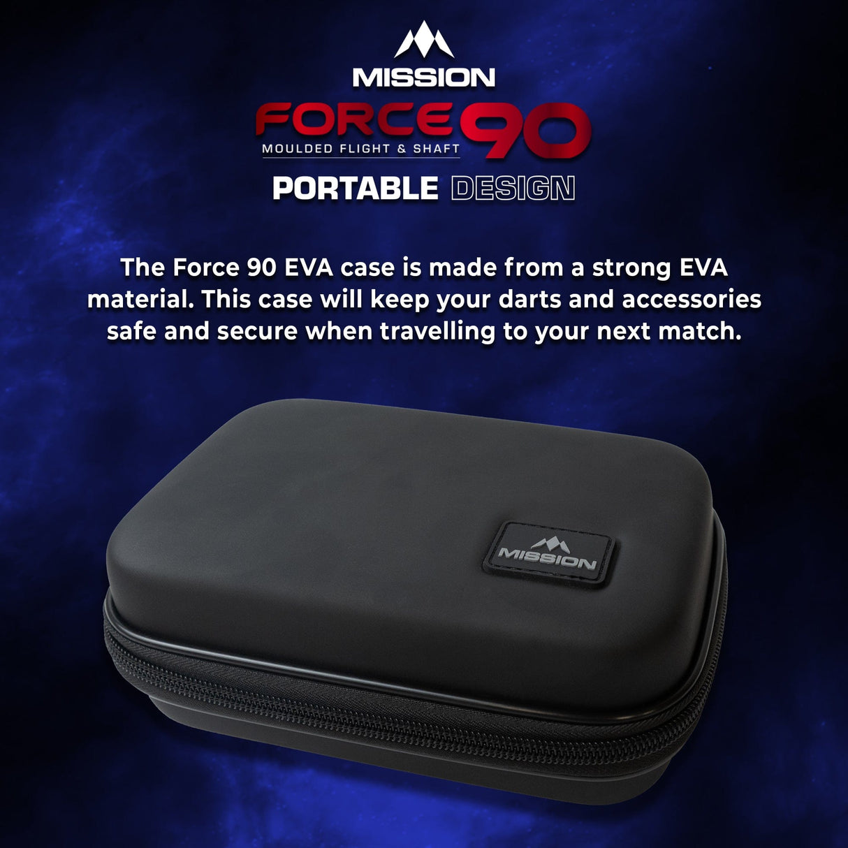 Mission Force 90 Dart Case - EVA Moulded Wallet - Large - view 3