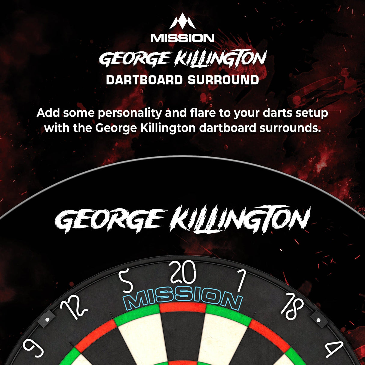 Mission Darts Players- Surround - George Killington - view 3