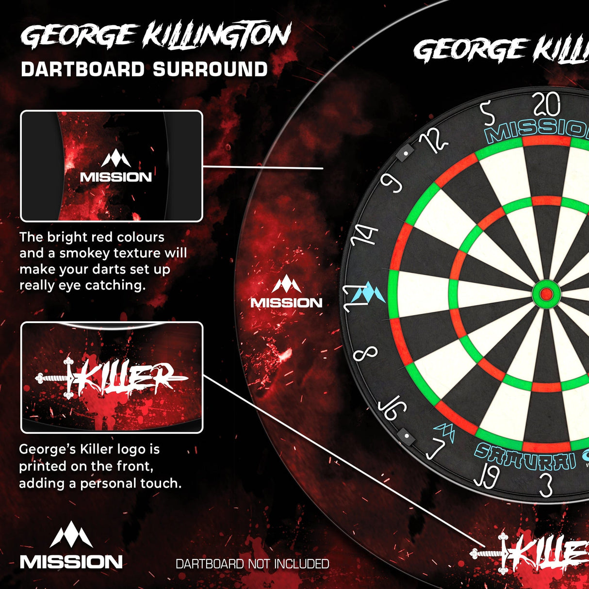 Mission Darts Players- Surround - George Killington - view 5