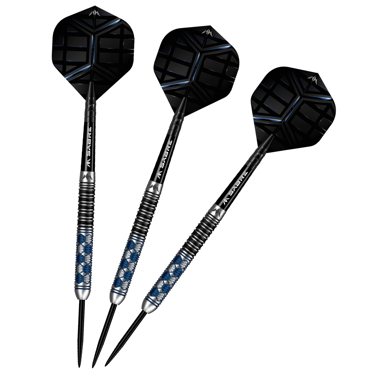 Mission Hexon Darts - Steel Tip - 90% - Blue PVD - The Darts Shop