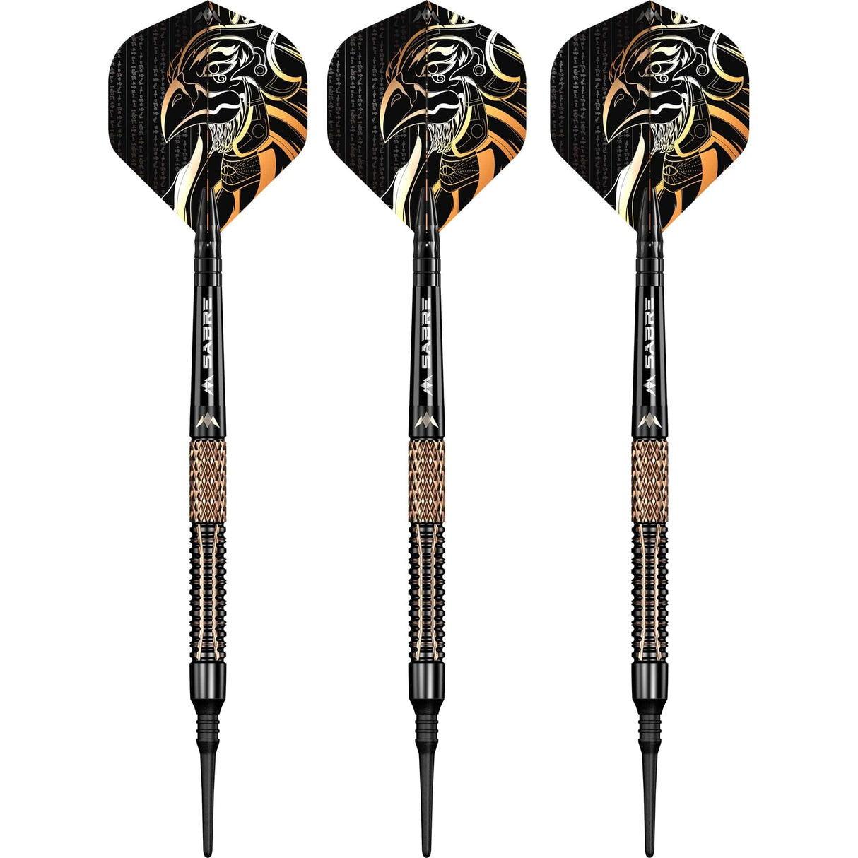 Mission Horus Darts - Soft Tip - 97.5% Tungsten - Black & Bronze Electro - view 2
