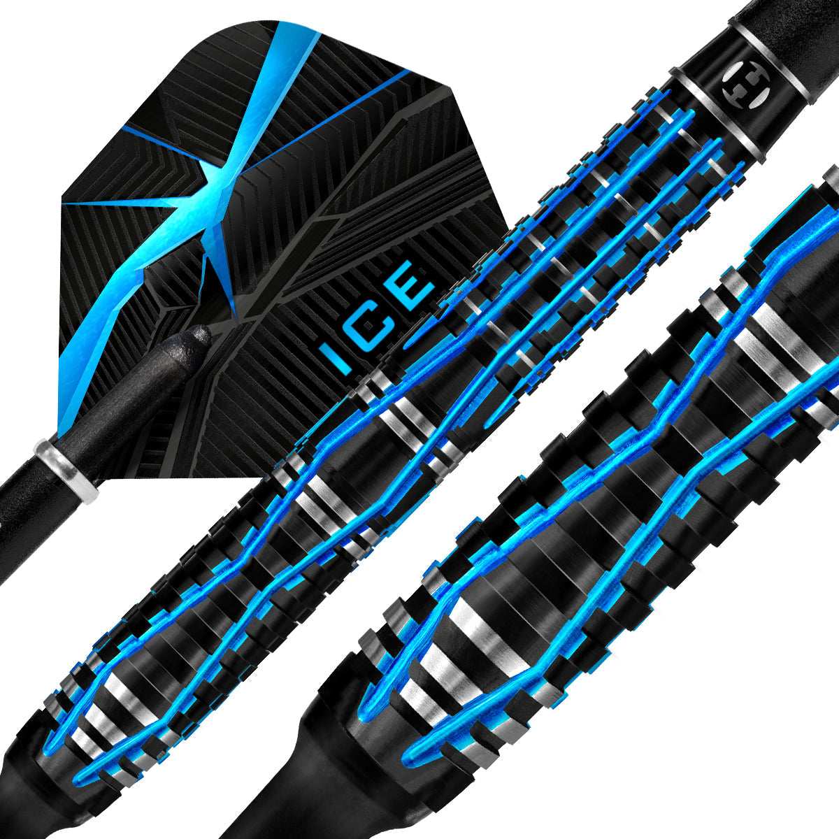 Ice Recut 90% Tungsten Soft Tip Darts by Harrows - view 3