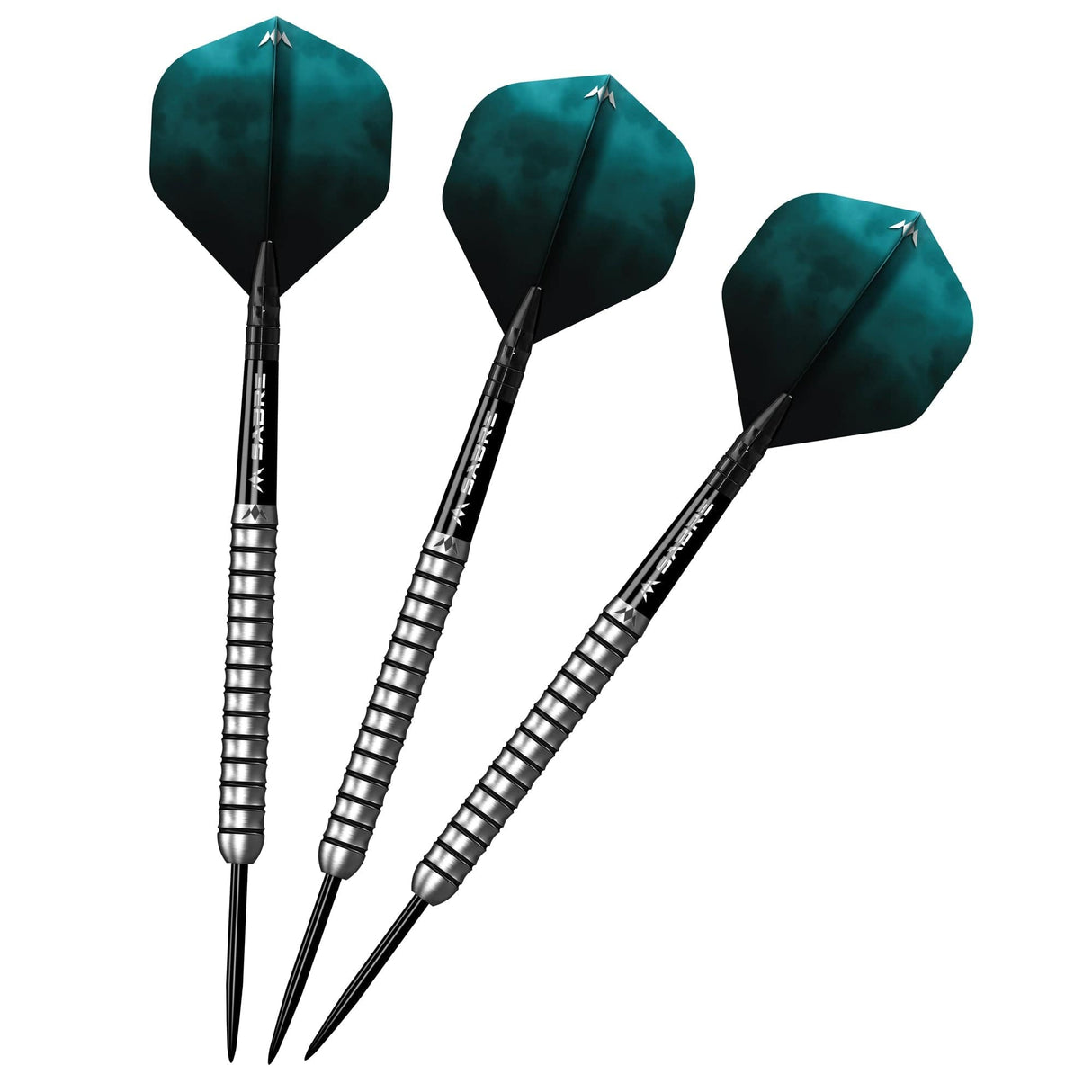 *Mission Lewis Gurney Darts - Steel Tip - 95% Tungsten - Silver-Black Rings - view 5