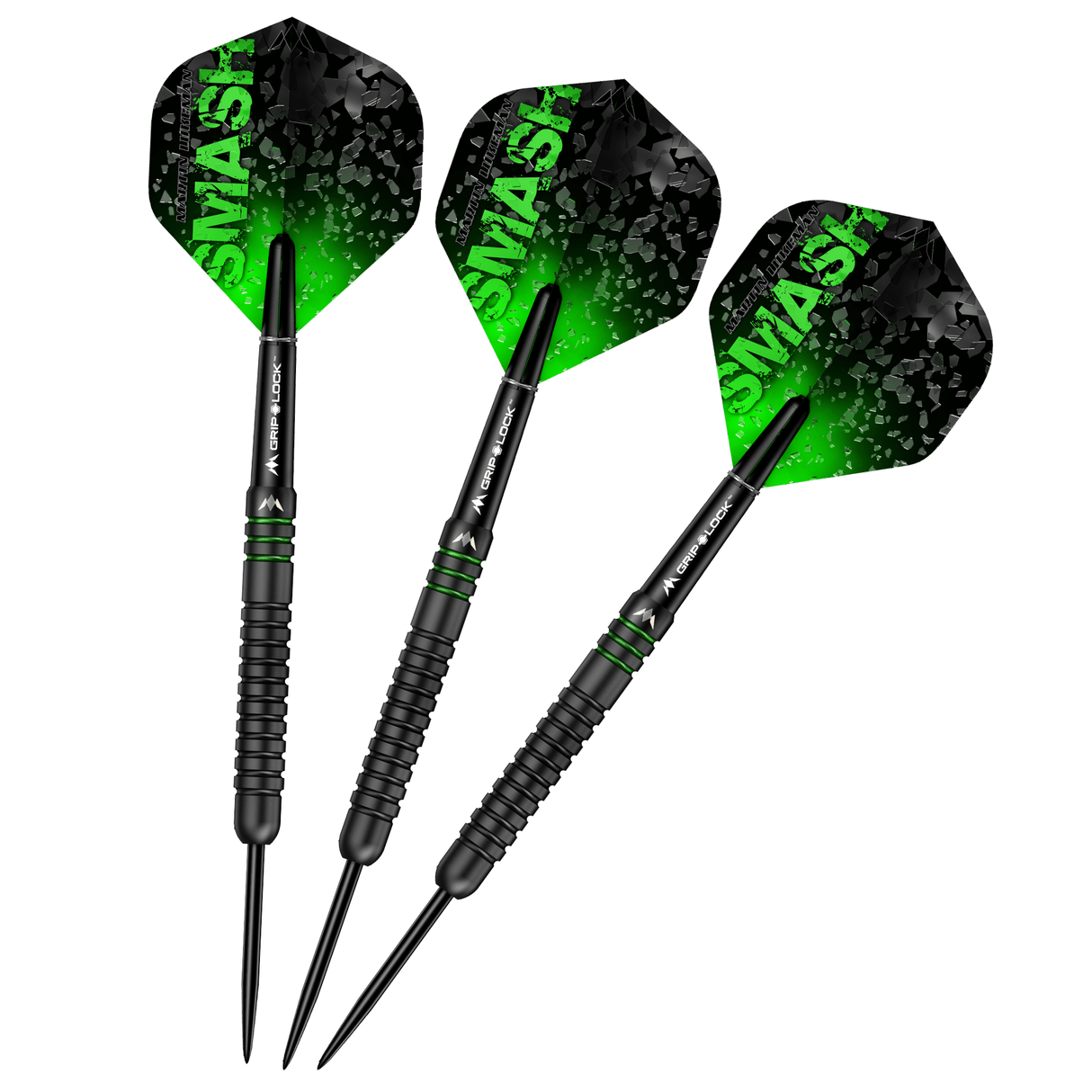Mission Martin Lukeman Darts - Steel Tip - 90% - Smash - Black Titanium - The Darts Shop