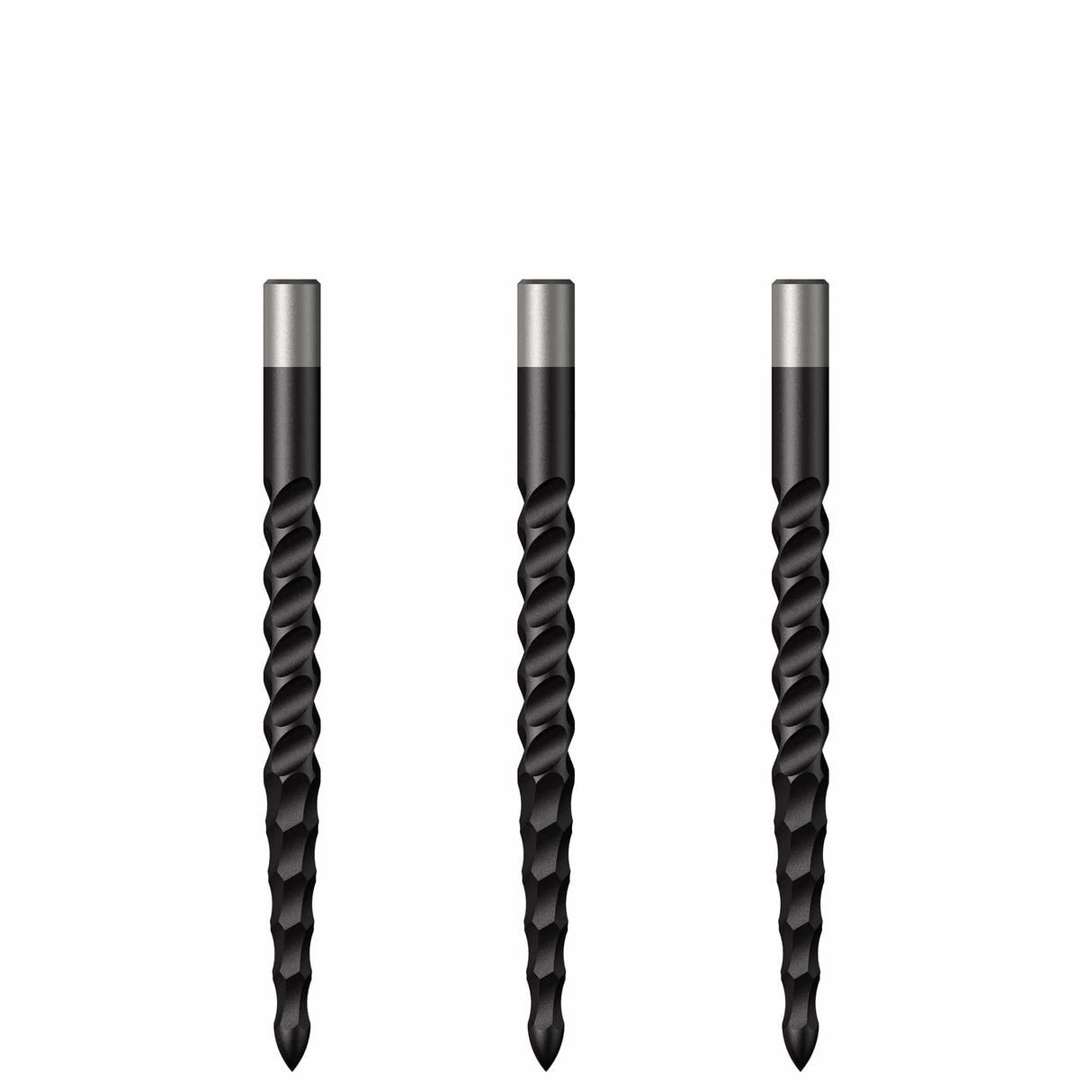 *Mission Lunar CS Dart Points - Spare Points - Rough Cut - Black - view 6