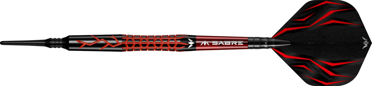 Mission Lava Darts - Soft Tip - 95% Tungsten - Black & Red Electro - view 4