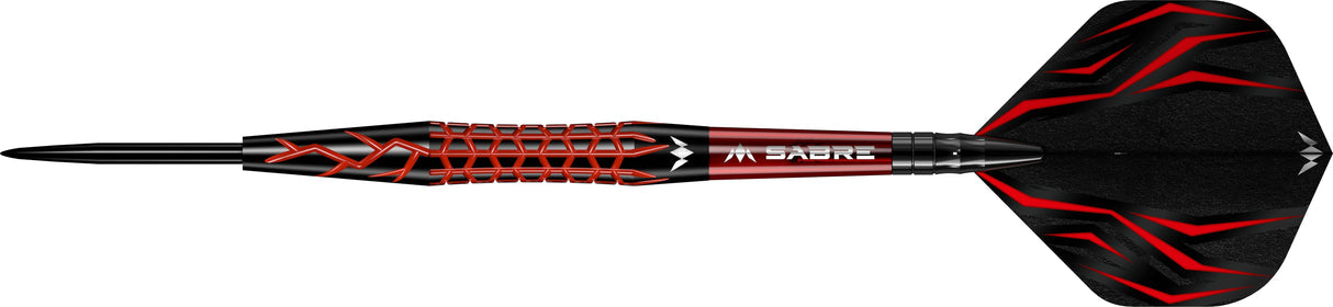 Mission Lava Darts - Steel Tip - 95% Tungsten - Black & Red Electro - The Darts Shop