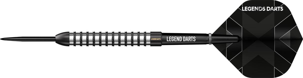 Legends Darts - Steel Tip - Evolution Series - B11 - Black - Wide Ring - The Darts Shop