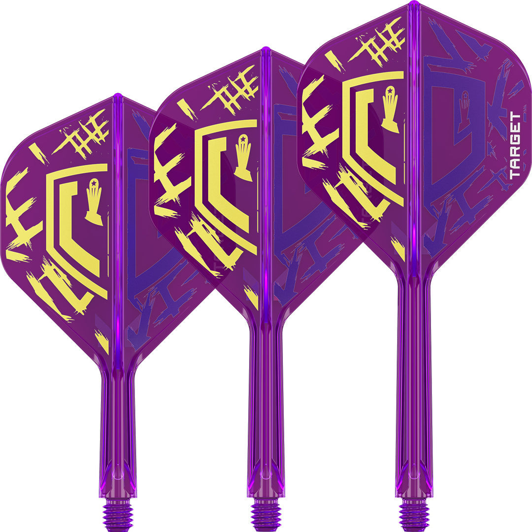 Luke Littler World Champion K-Flex One Piece Dart Flights by Target - The Darts Shop