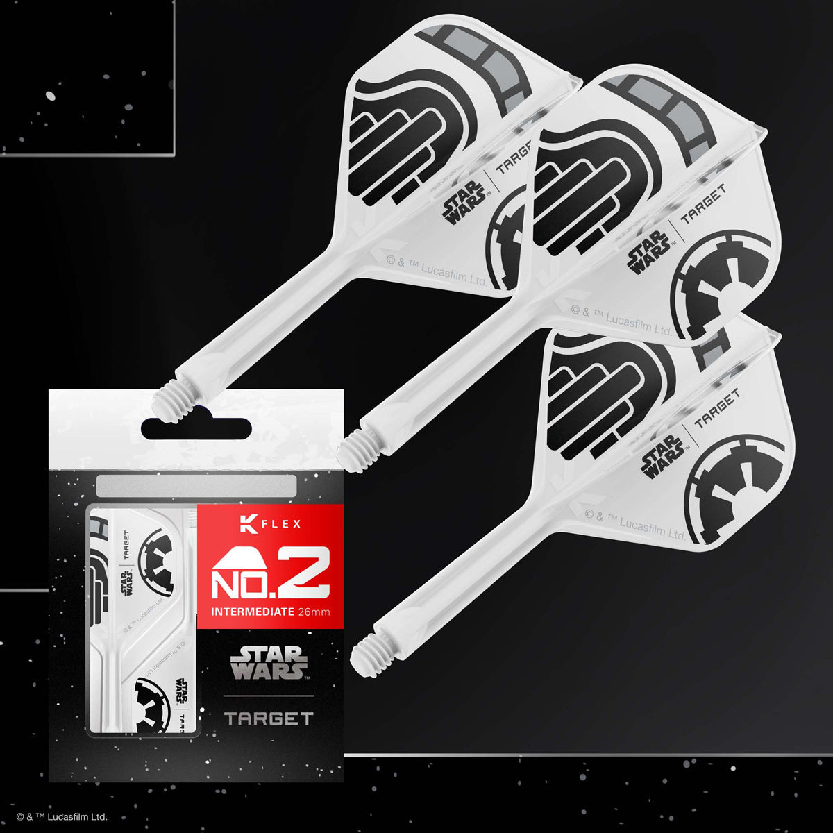 STAR WARS™ | TARGET Stormtrooper K-Flex No2 Integrated Flights and Shafts - view 2
