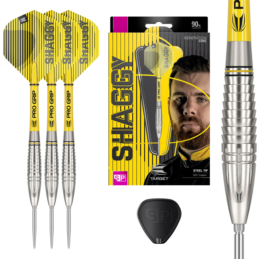 Scott Williams G1 90% Tungsten Swiss Steel Tip Darts by Target - The Darts Shop
