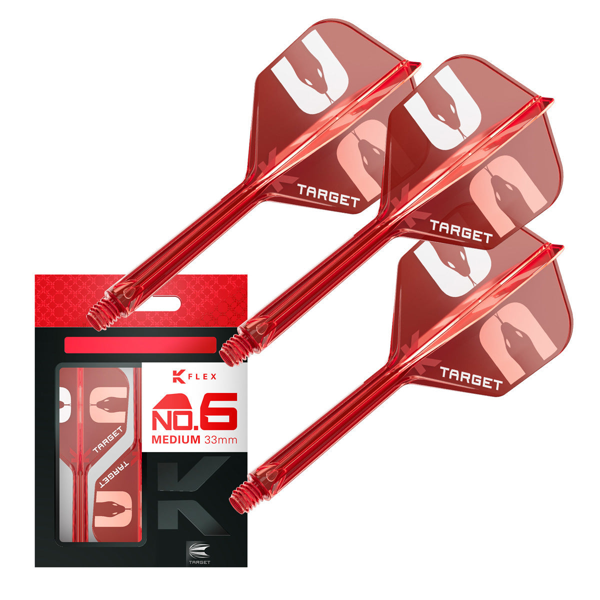 Target Nathan Aspinall No6 K-Flex Integrated Flights and Shafts - view 4