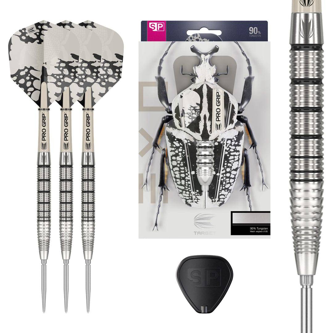 Exo 02 90% Tungsten SP Steel Tip Darts by Target - The Darts Shop