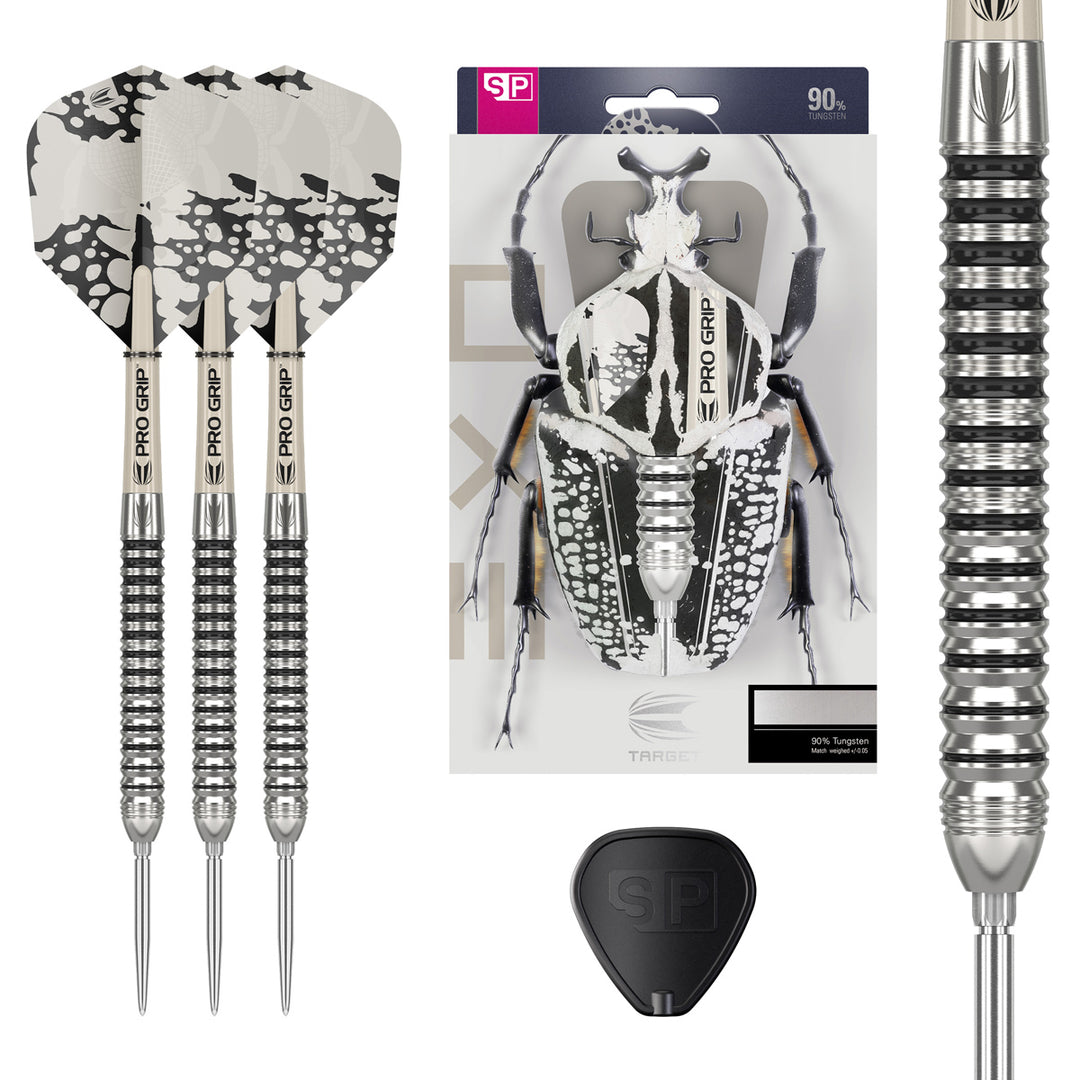 Exo 01 90% Tungsten SP Steel Tip Darts by Target - The Darts Shop