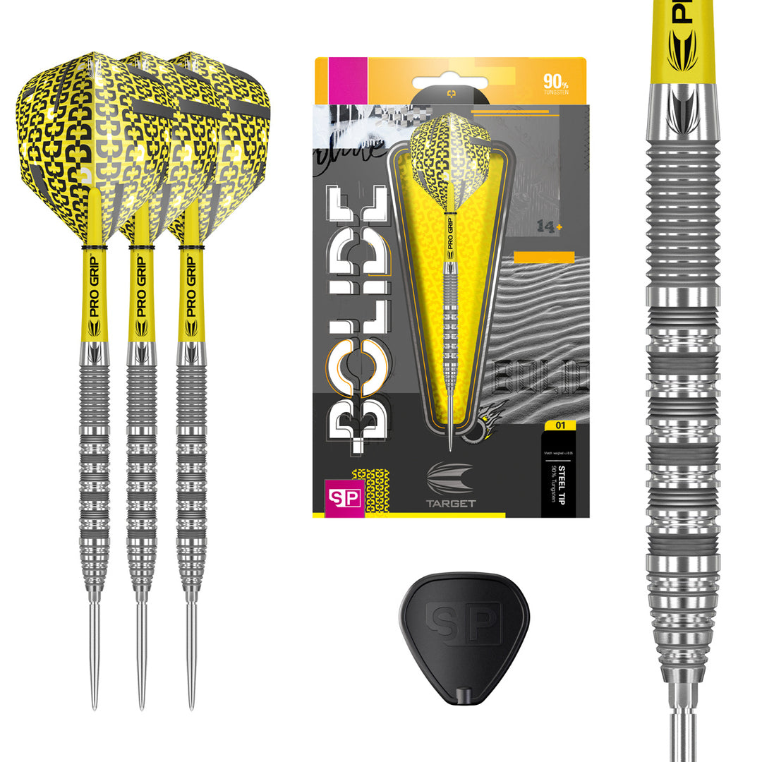 Bolide 01 Swiss Point 90% Tungsten Steel Tip Darts by Target - The Darts Shop