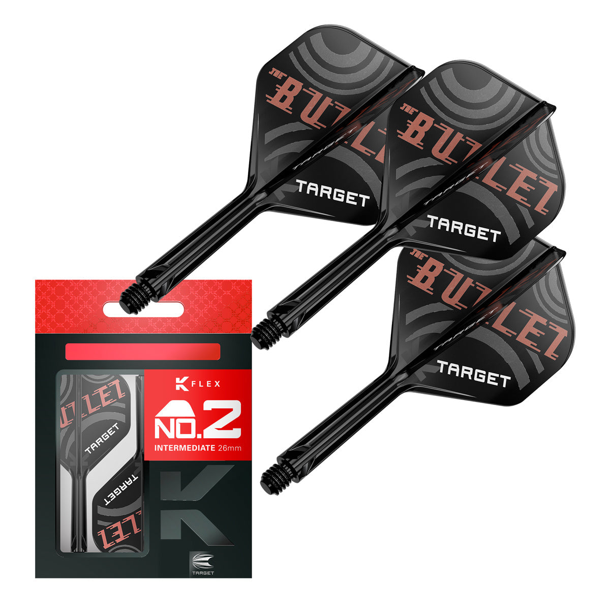 Stephen Bunting No2 K-Flex One Piece Dart Flights by Target - view 4