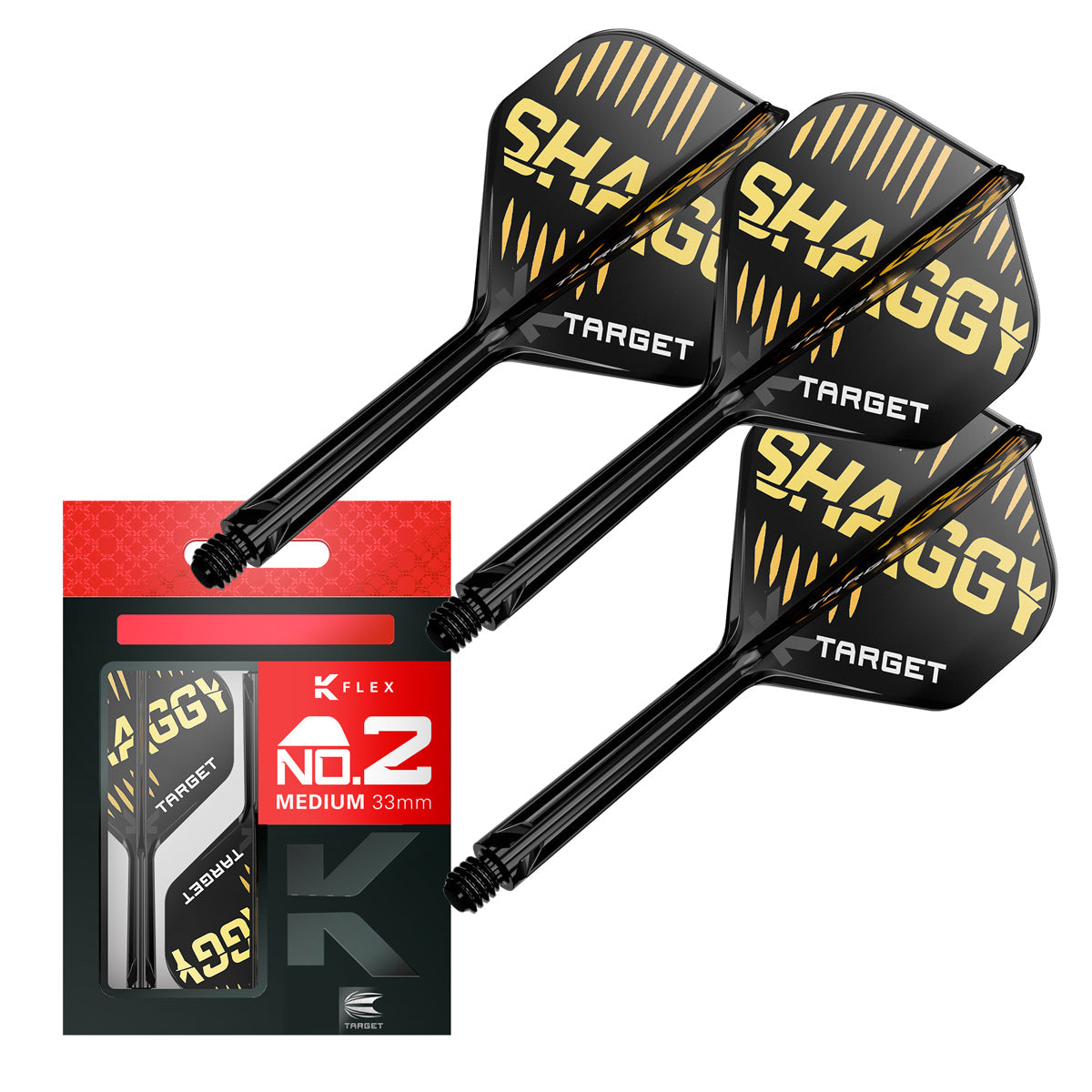 Scott Williams No2 K-Flex One Piece Dart Flights by Target - view 6