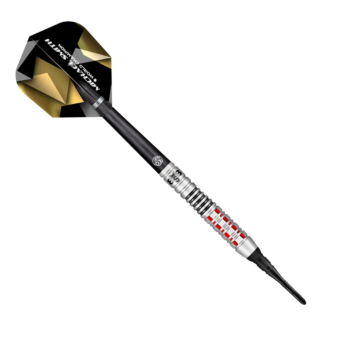 Michael Smith Believe 90% Tungsten Soft Tip Darts by Shot - view 3