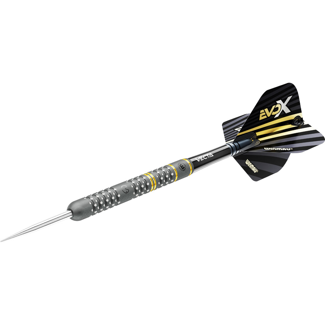 Michael van Gerwen MvG Evo X 90% Tungsten Steel Tip Darts by Winmau - The Darts Shop