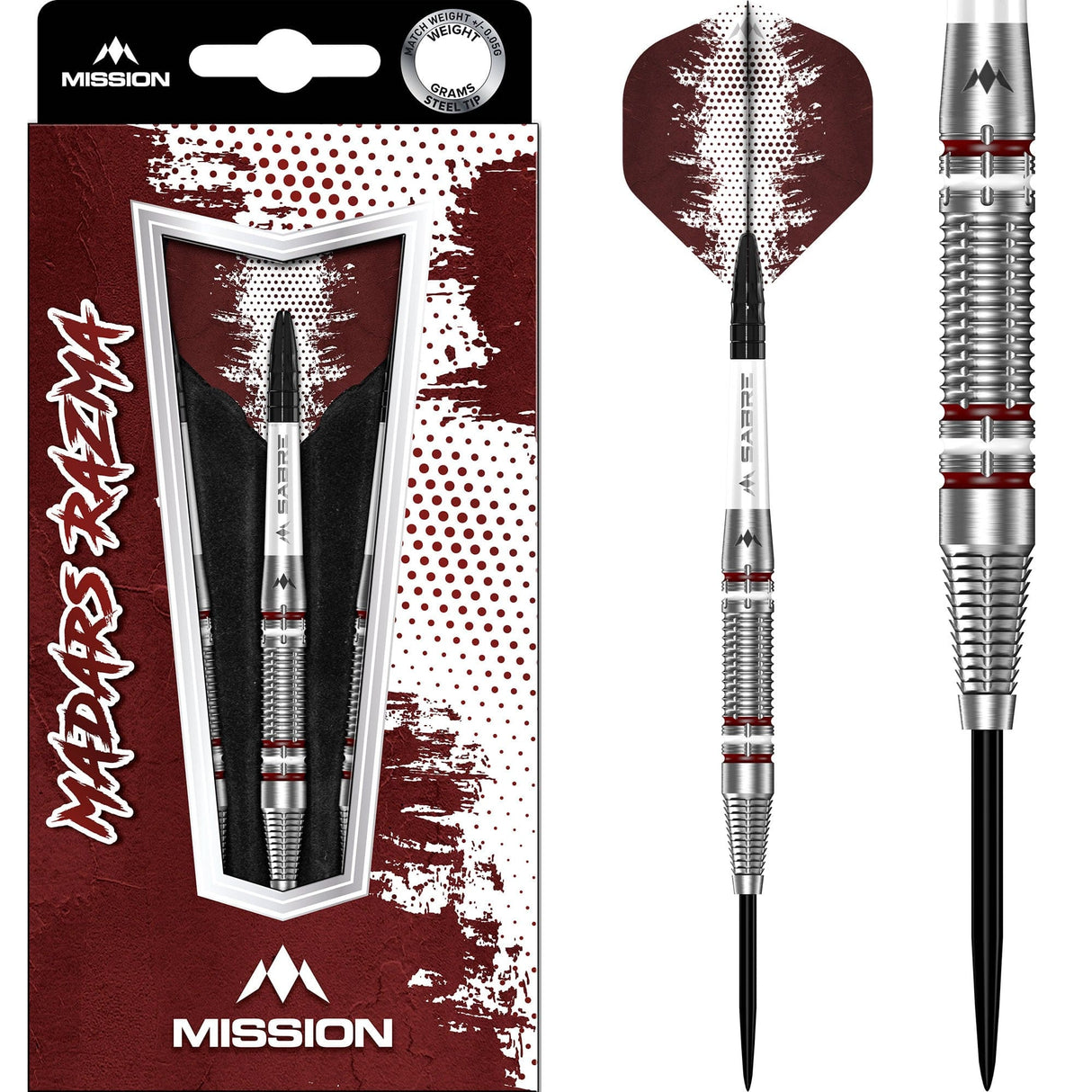 Mission Madars Razma Darts - Steel Tip - 95% Tungsten - The Darts Shop