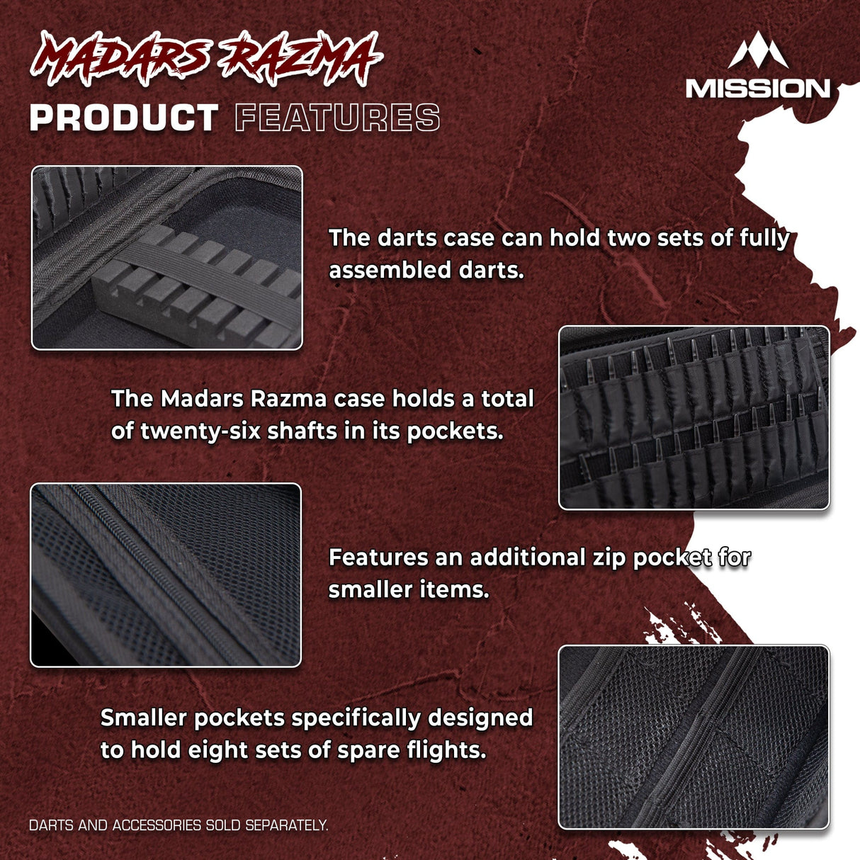 Mission Darts Players- EVA Dart Case - Madars Razma - view 4