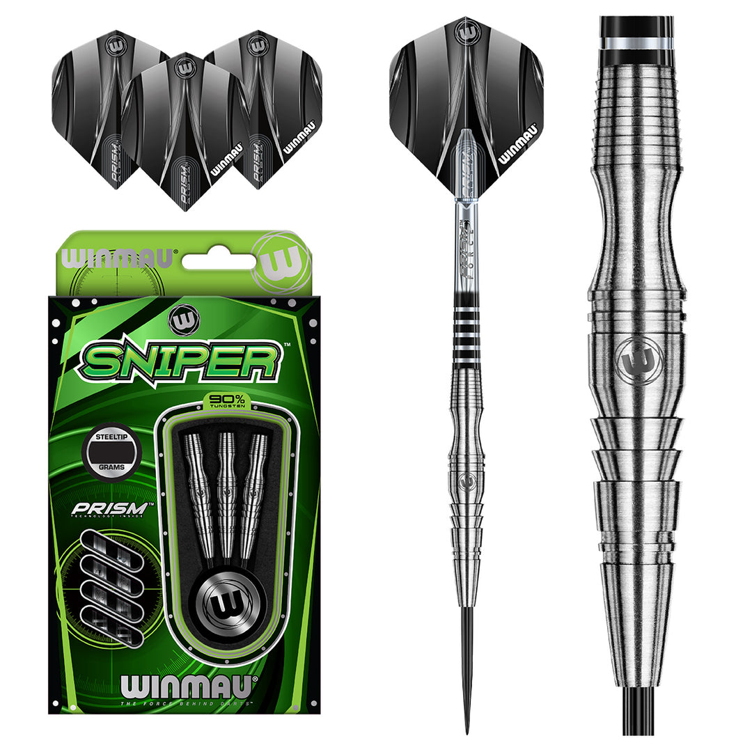Sniper 03 90% Tungsten Steel Tip Darts by Winmau - The Darts Shop