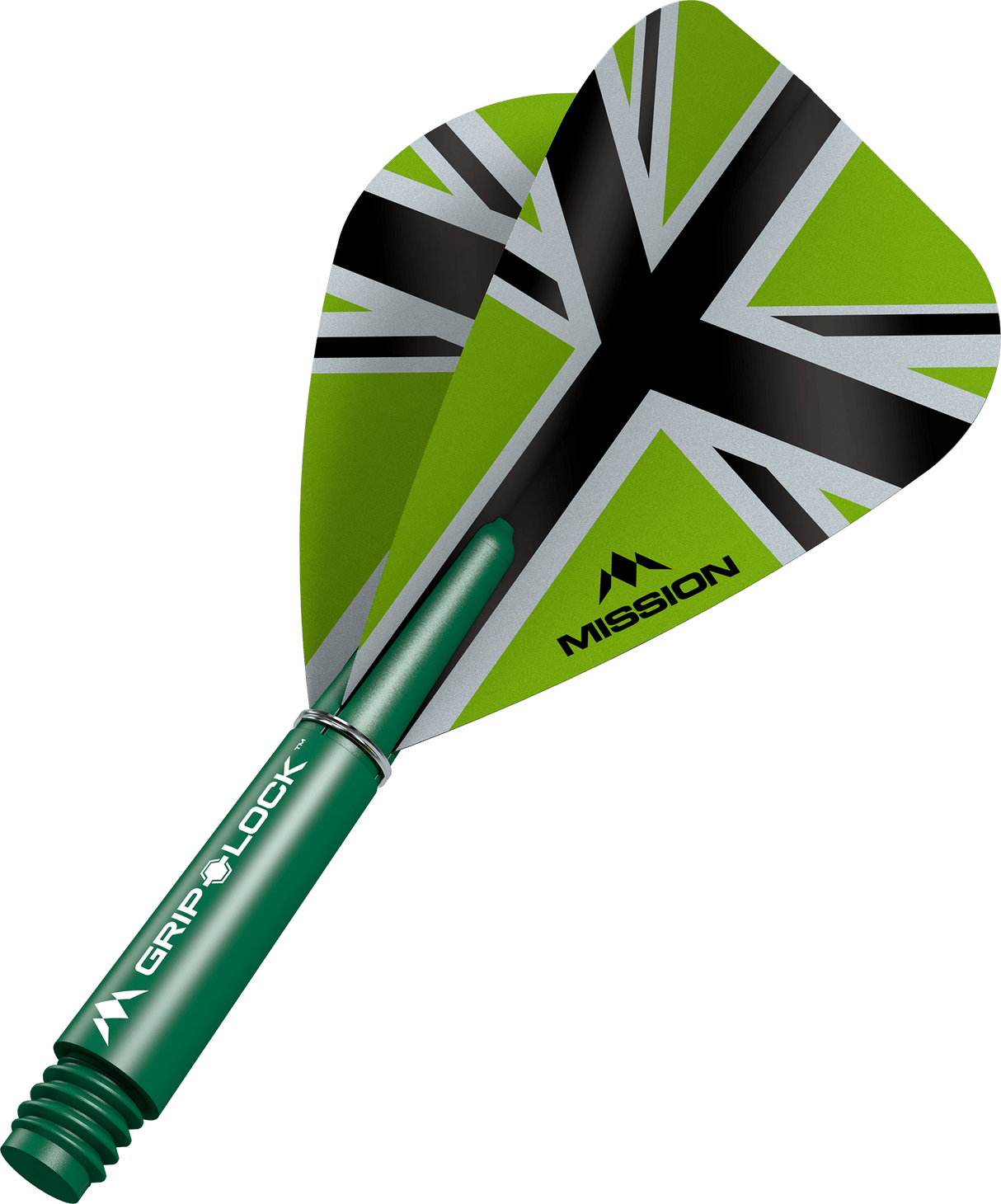 Mission Alliance X Black Kite Dart Flights Combo With Griplock Shafts - view 3