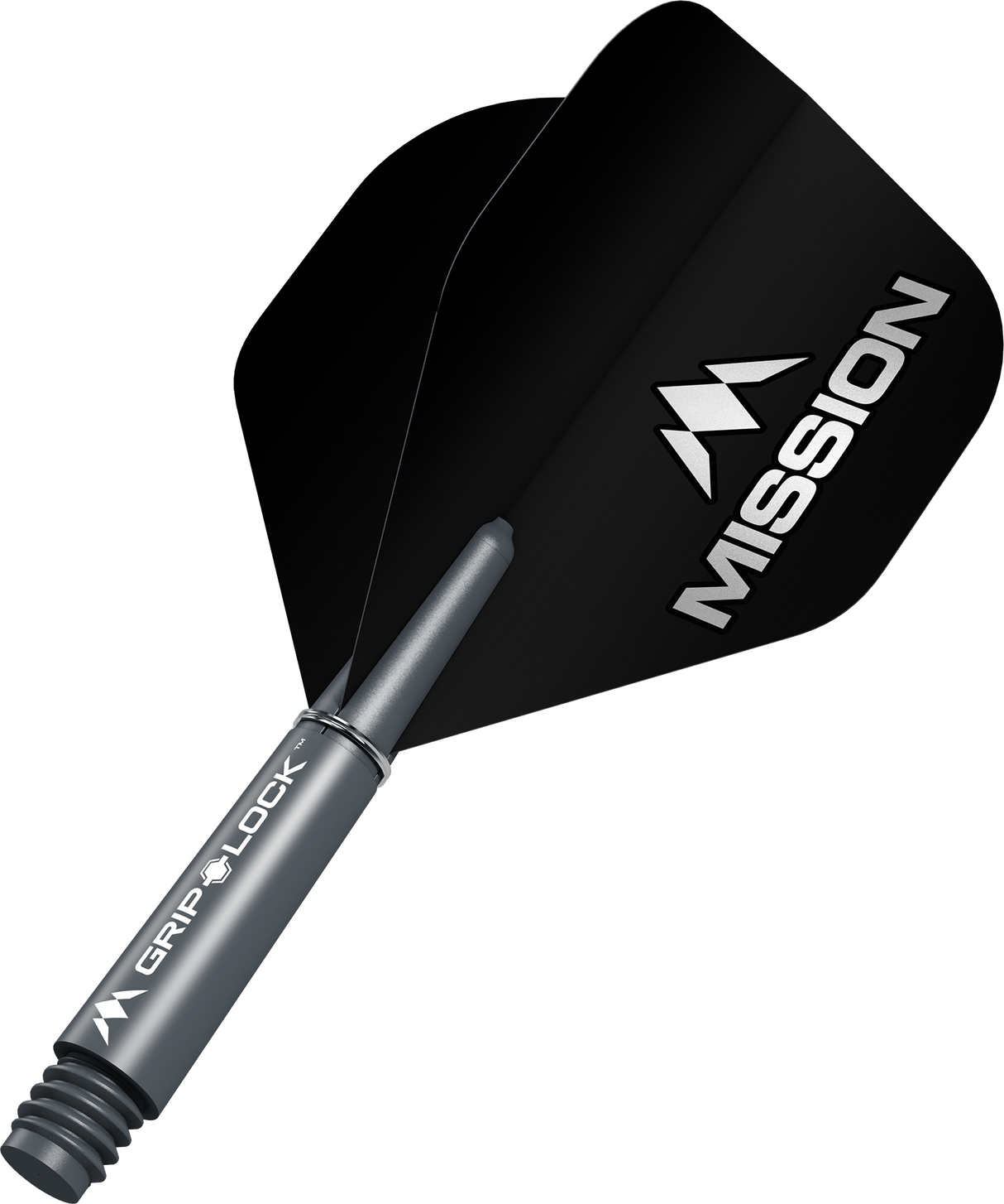 Mission Logo No2 Dart Flights Combo With Griplock Shafts - view 4