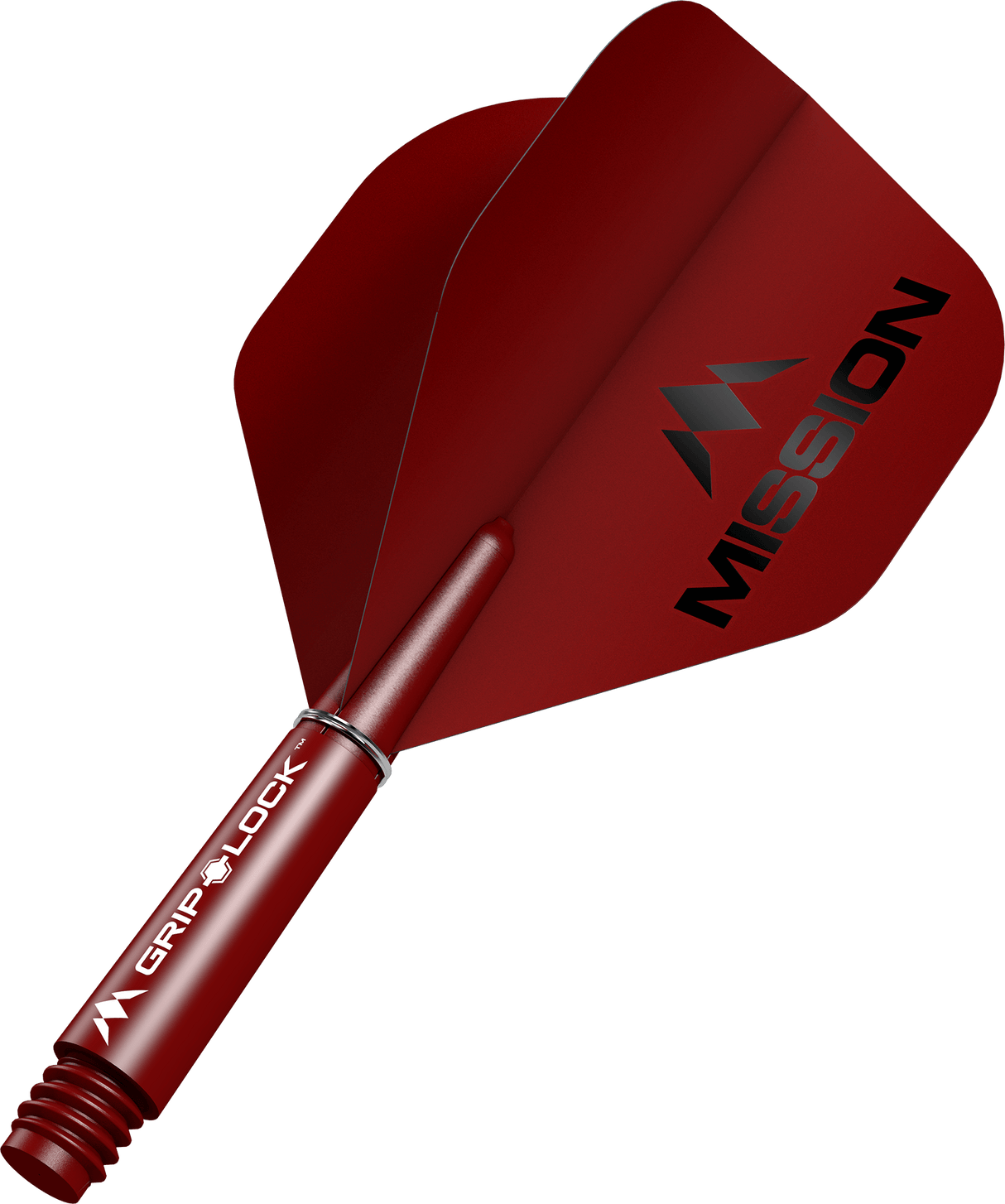 Mission Logo Matt Dart Flights Combo With Griplock Shafts - view 7