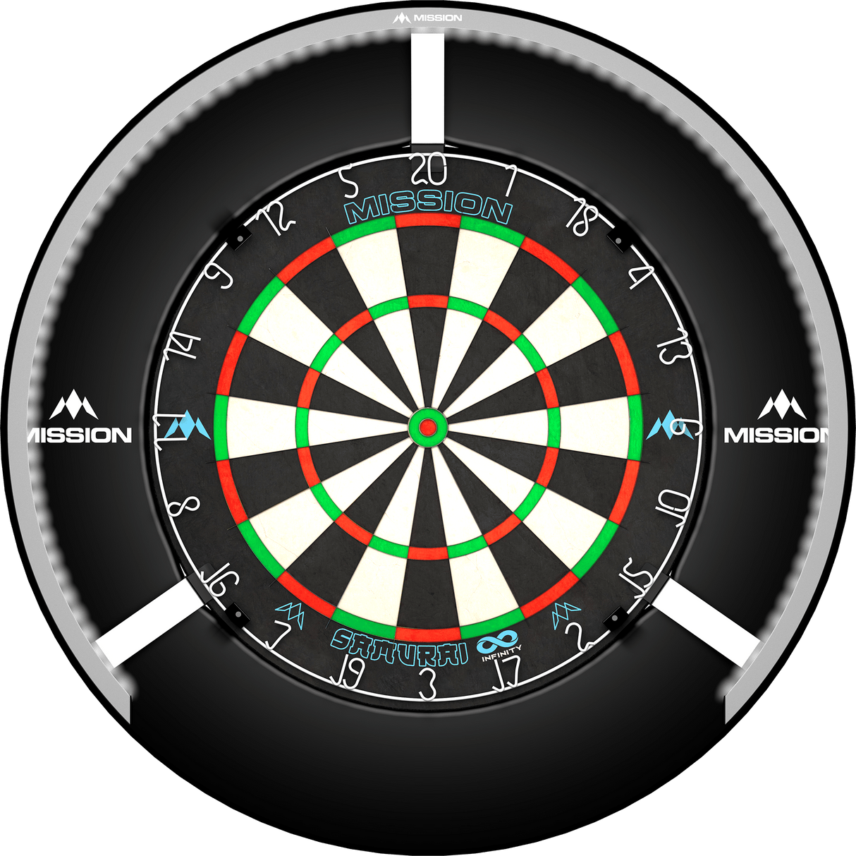 Mission Torus 270 Dartboard Lighting - Bright White Light - view 28