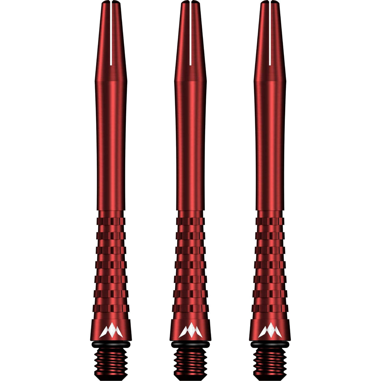 Mission Atom13 Aluminium Shafts - Anodised Metal Stems - Red - view 2