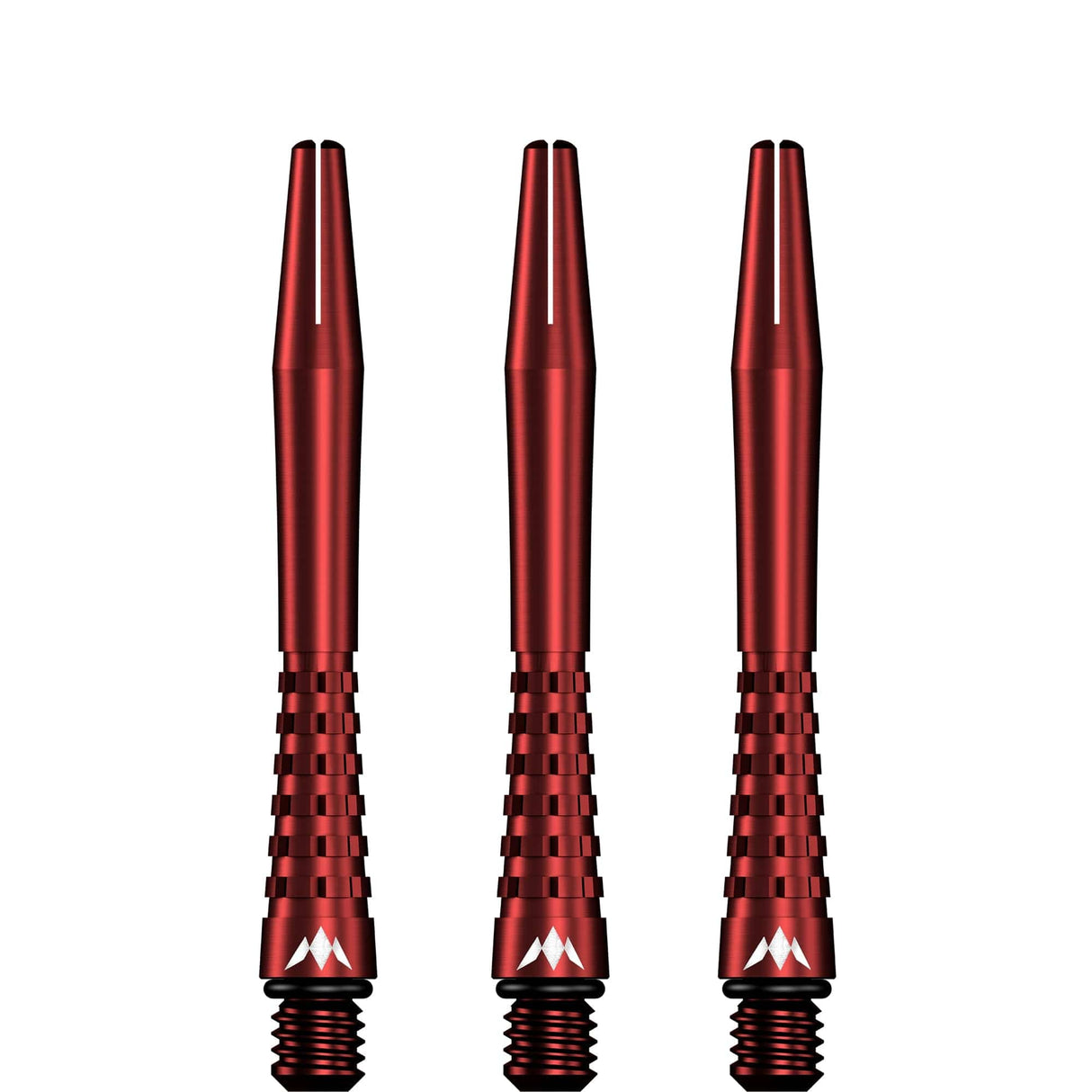 Mission Atom13 Aluminium Shafts - Anodised Metal Stems - Red - view 3