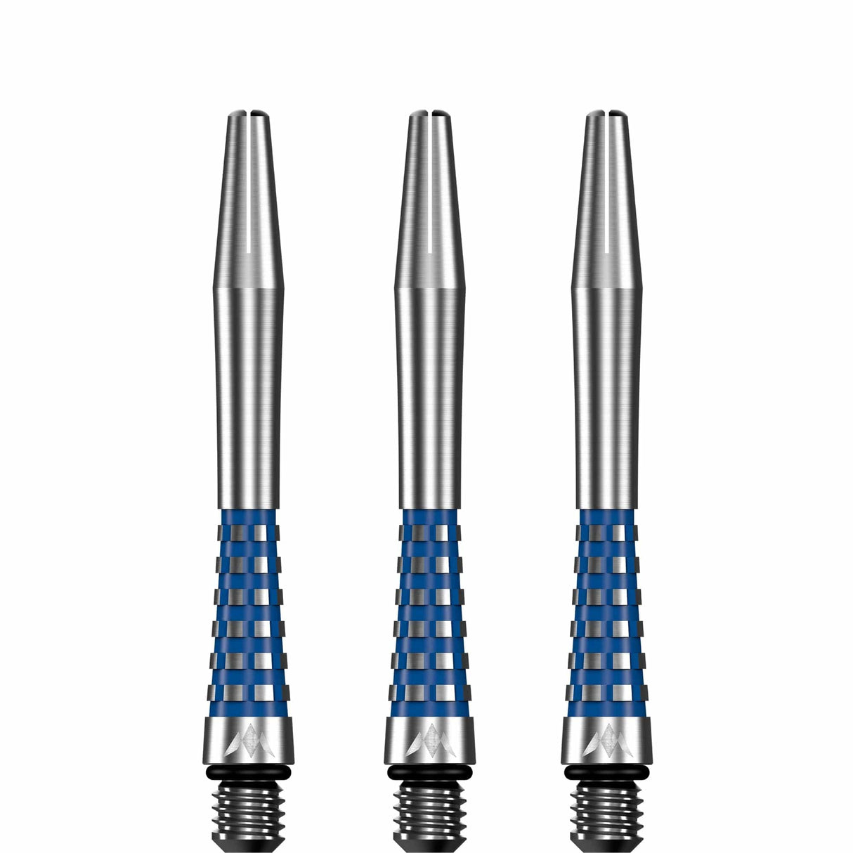 Mission Atom13 Aluminium Shafts - Natural Metal Stems - Blue - view 3