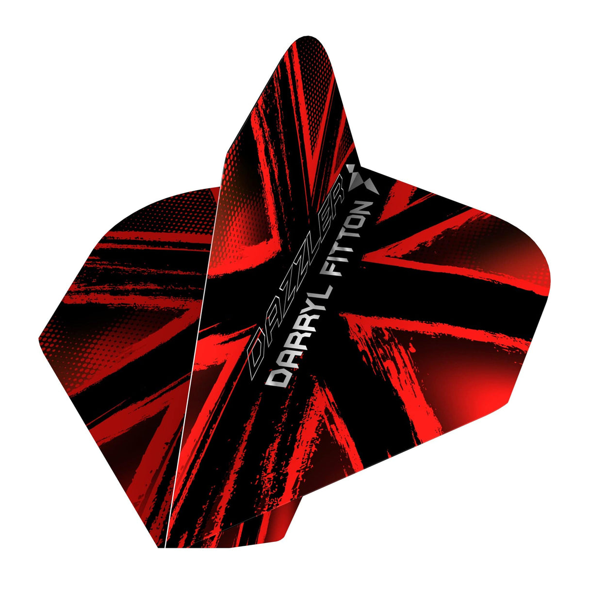 Mission Solo Dart Flights - 100 Micron - No6 - Shape - Darryl Fitton - The Dazzler - view 5